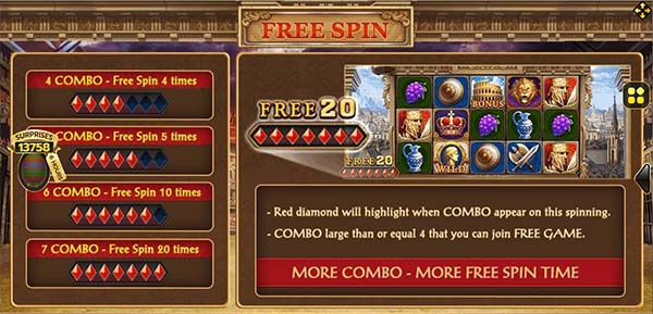 freespin game joker123 slot roma