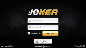 tampilan login joker123 menggunakan apk